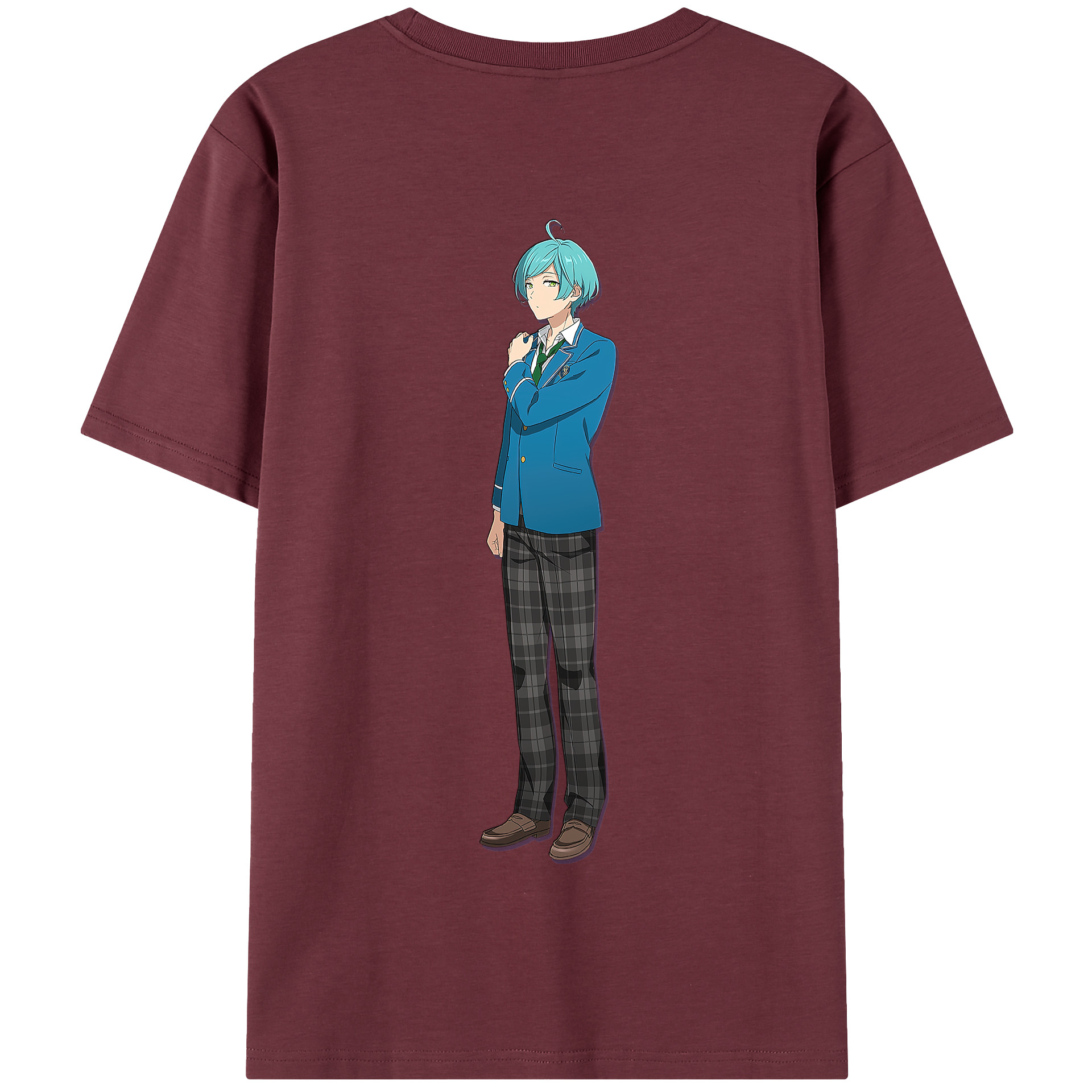 （画像用） あんさんぶるスターズ! Ensemble Stars 綿100％半袖Tシャツ（背面プリント）
